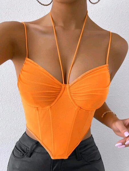 Haut SHEIN orange - Taille M
