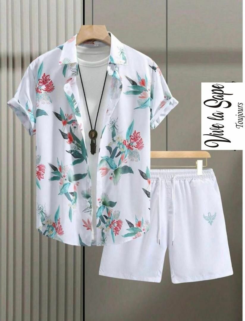 Ensemble d'été floral