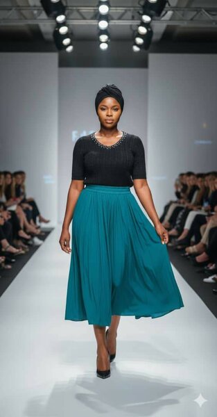 Jupe plissée élégante femme