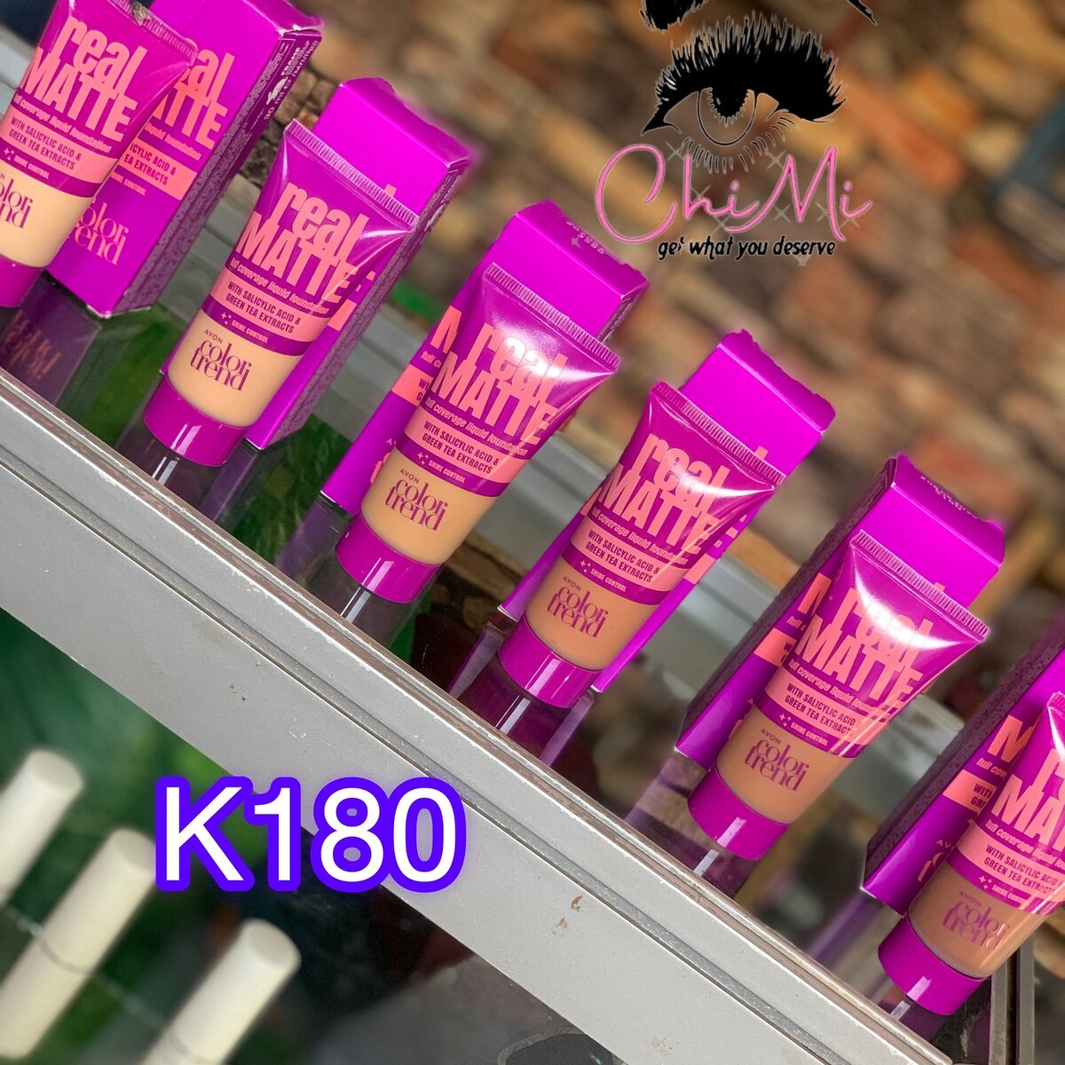 Real matte foundation