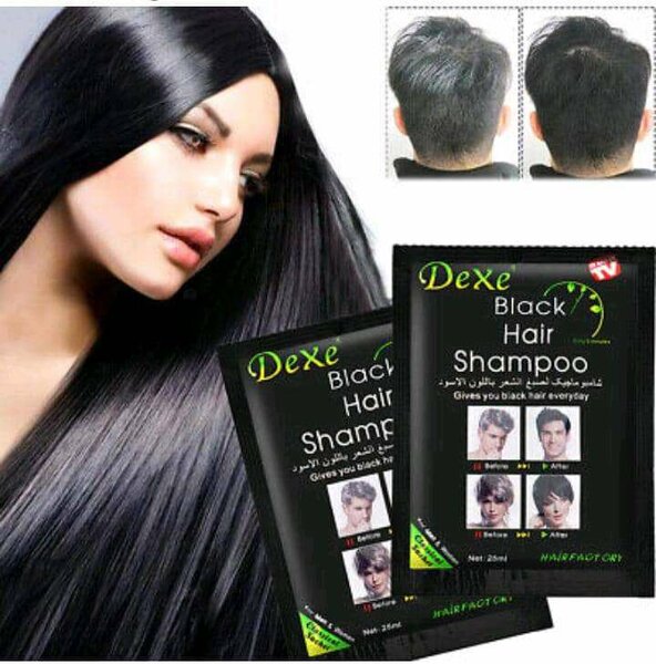 Shampooing dexe black paquet de (10x25ml)