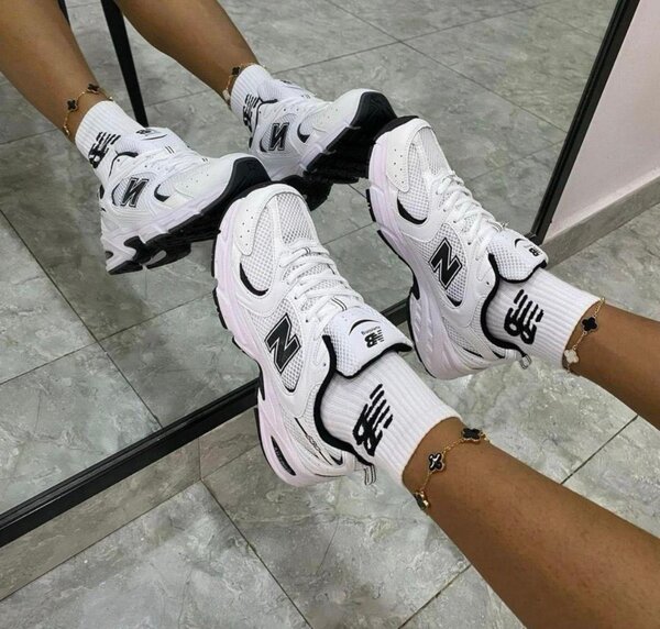 Baskets New Balance blanches