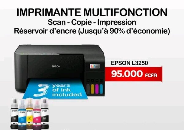 Epson L3250 Imprimante 3-en-1