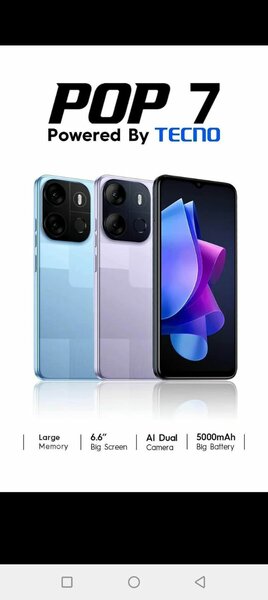 Tecno Pop 7 Smartphone