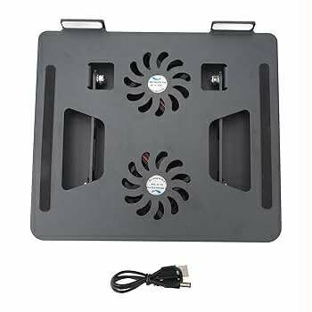 Support PC avec ventilateur