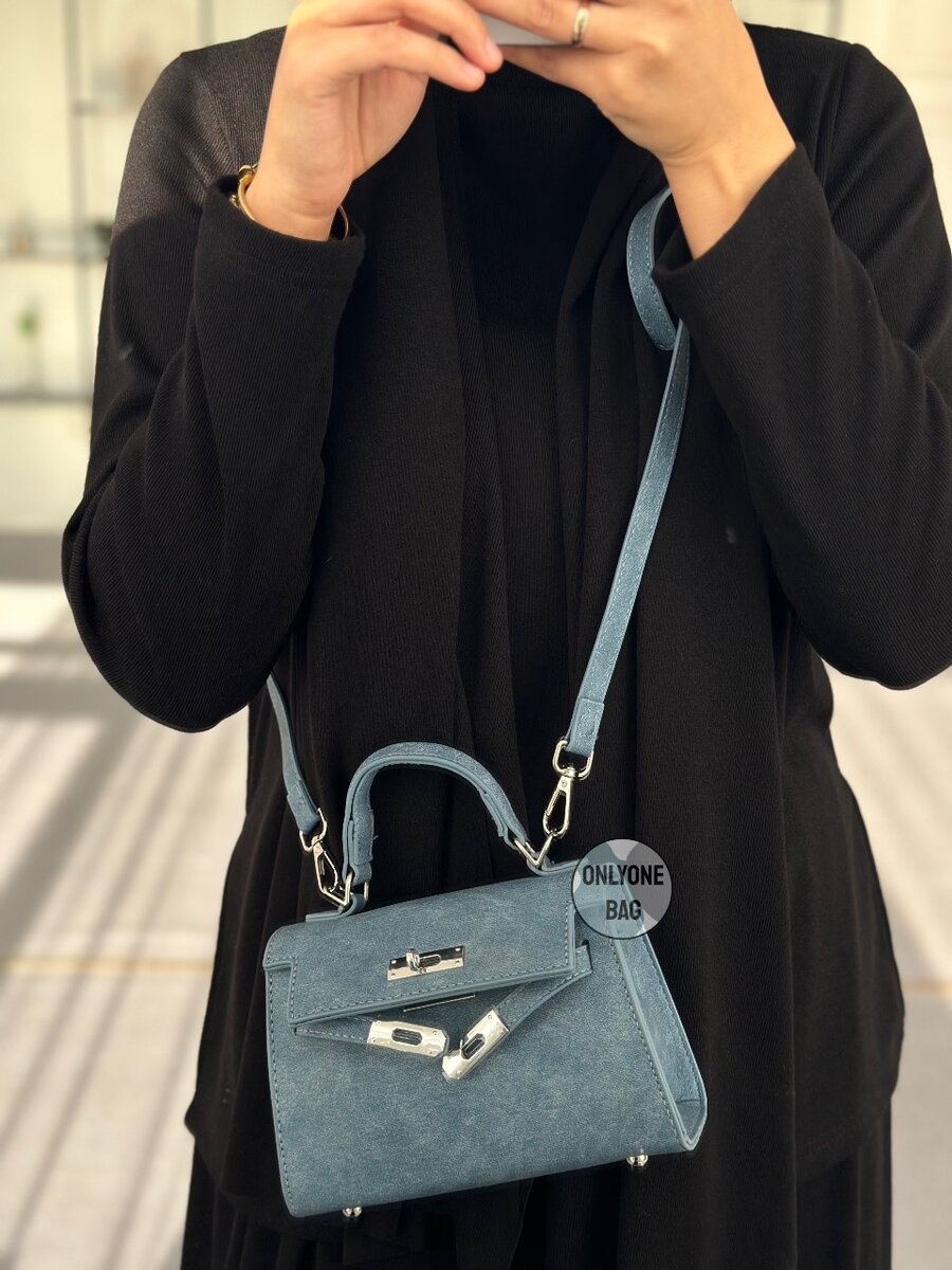 Джинсовая сумка Hermes