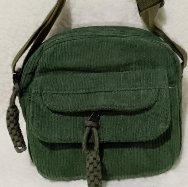 Sac bandoulière en velours
