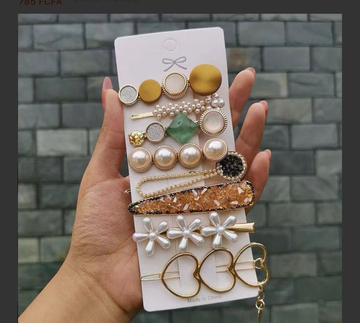 Épingles à Cheveux Élégantes