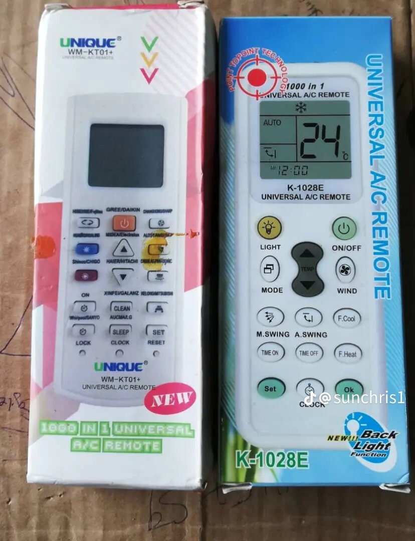 Télécommande universelle pour climatiseur