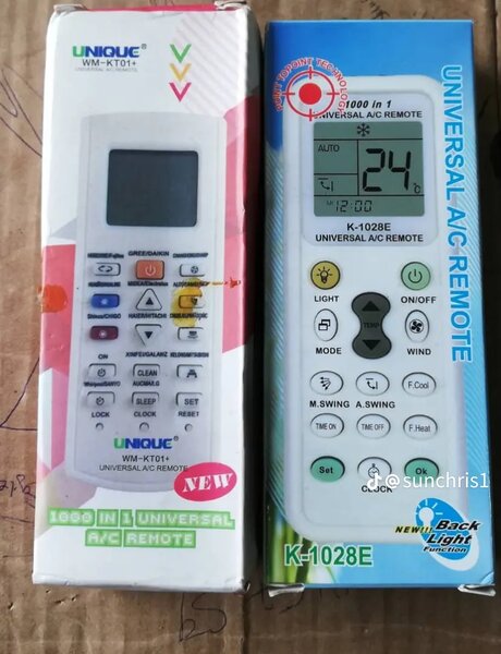 Télécommande universelle pour climatiseur