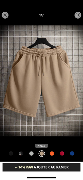 Shorts de sport confortables