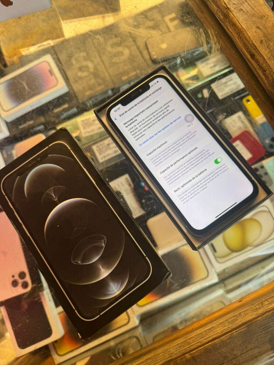 iPhone 12 Pro Max sans id tout passe 180.000