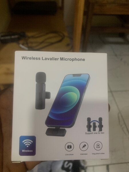 Microphone Cravate Sans Fil