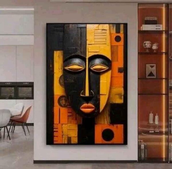 Tableau abstrait moderne