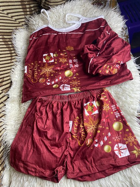 Pyjamas de Noël festives