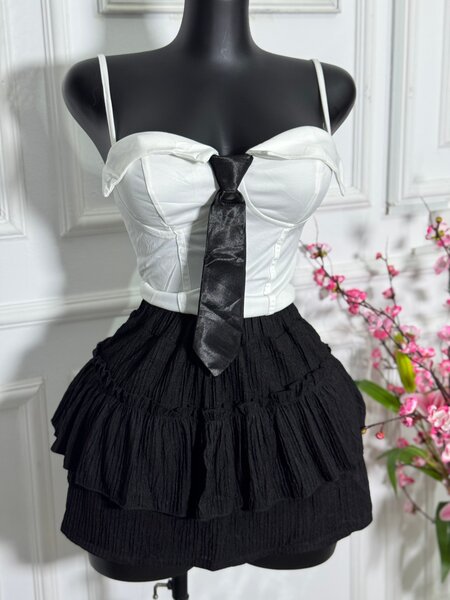 Ensemble bustier jupe chic