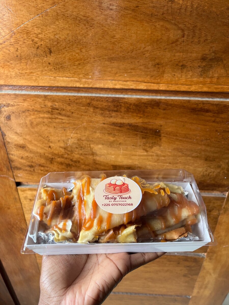 10 Crêpes au caramel