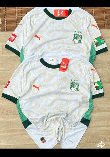 MaillotCôte d'Ivoire 2025offci