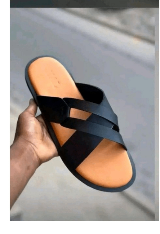 Sandales en cuir décontractées