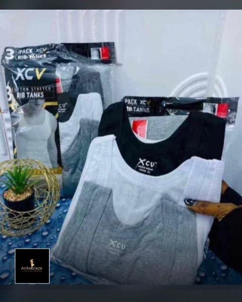 Lot de 3 débardeurs XCV