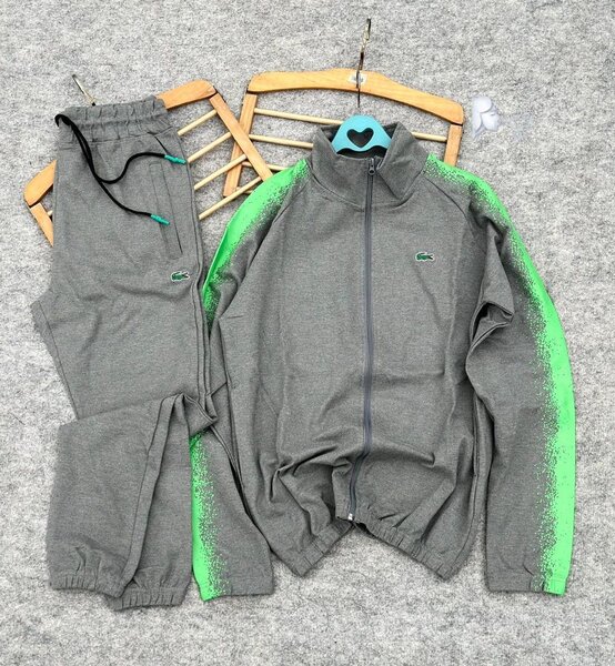 Ensemble de Survêtement Gris Vert