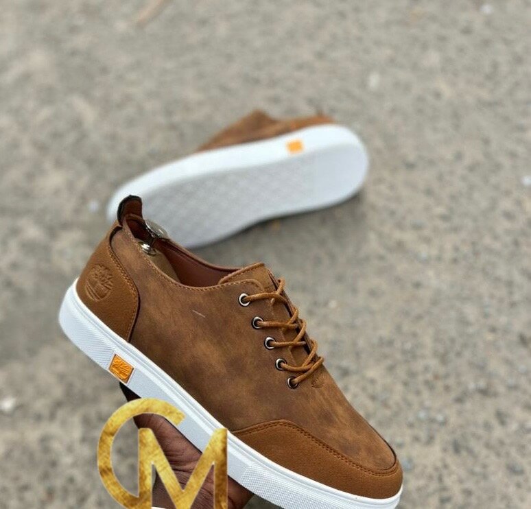 Chaussures décontractées en cuir