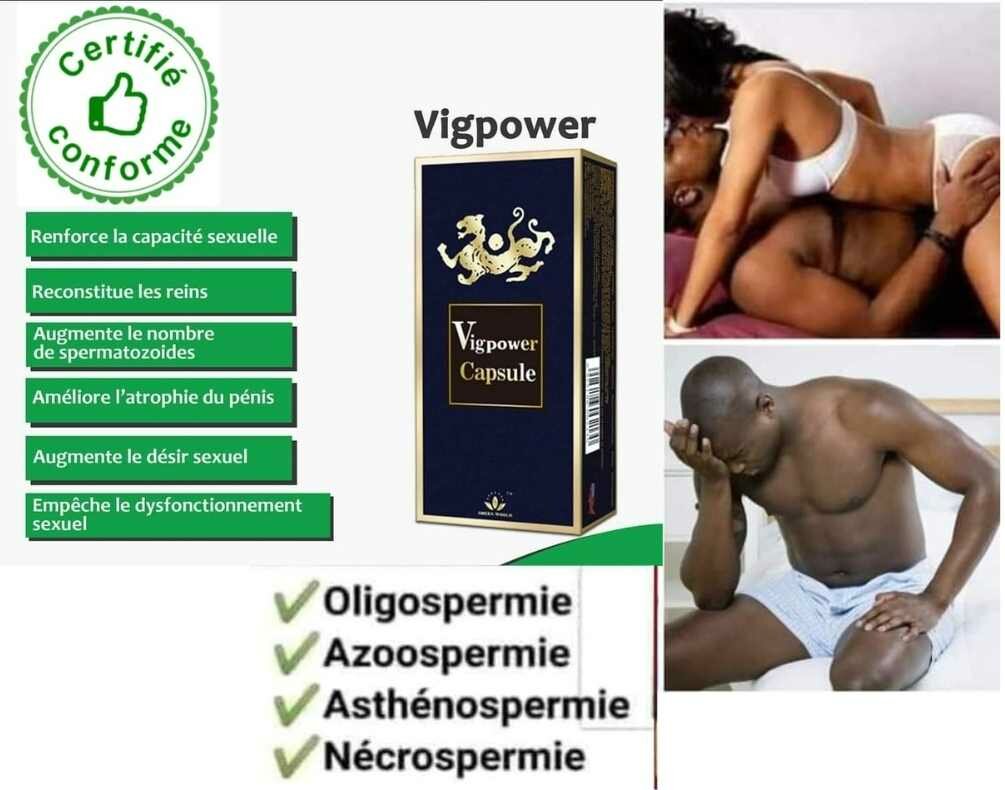 Vigor power ( érection molle et faiblesse sexuelle)
