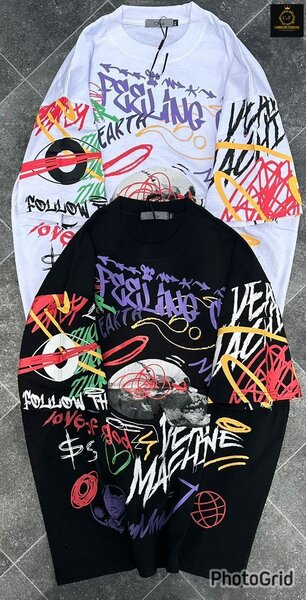 T-shirts graphiques colorés