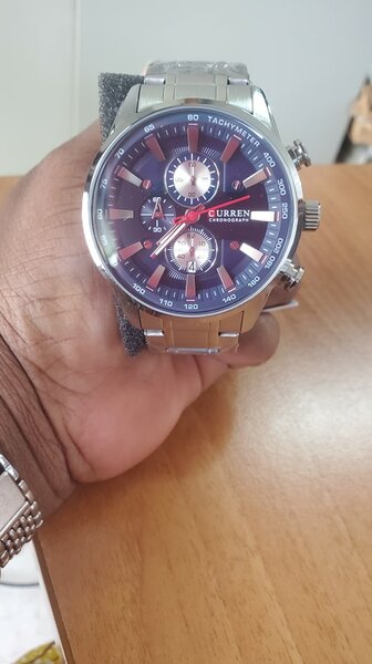 CURREN montre à quartz pour hommes avec Chronographe