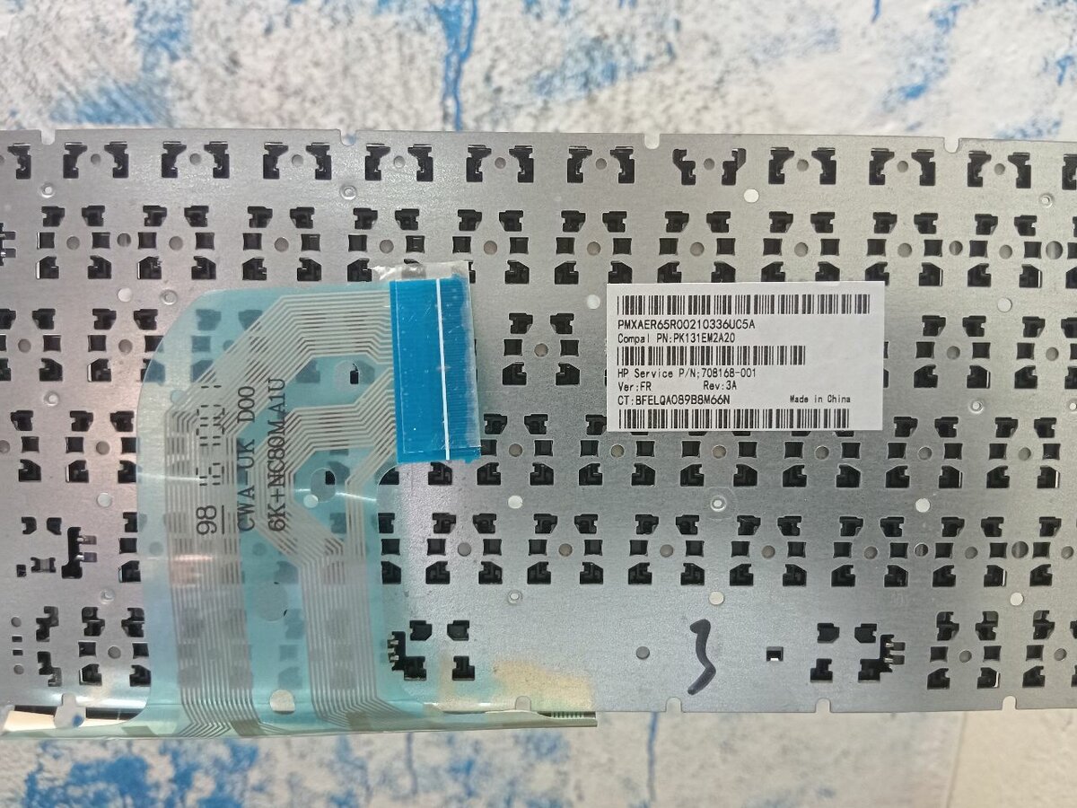 Clavier Azerty pour Ordinateur Portable