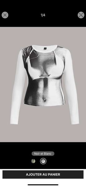 T-shirt Femme Illusion