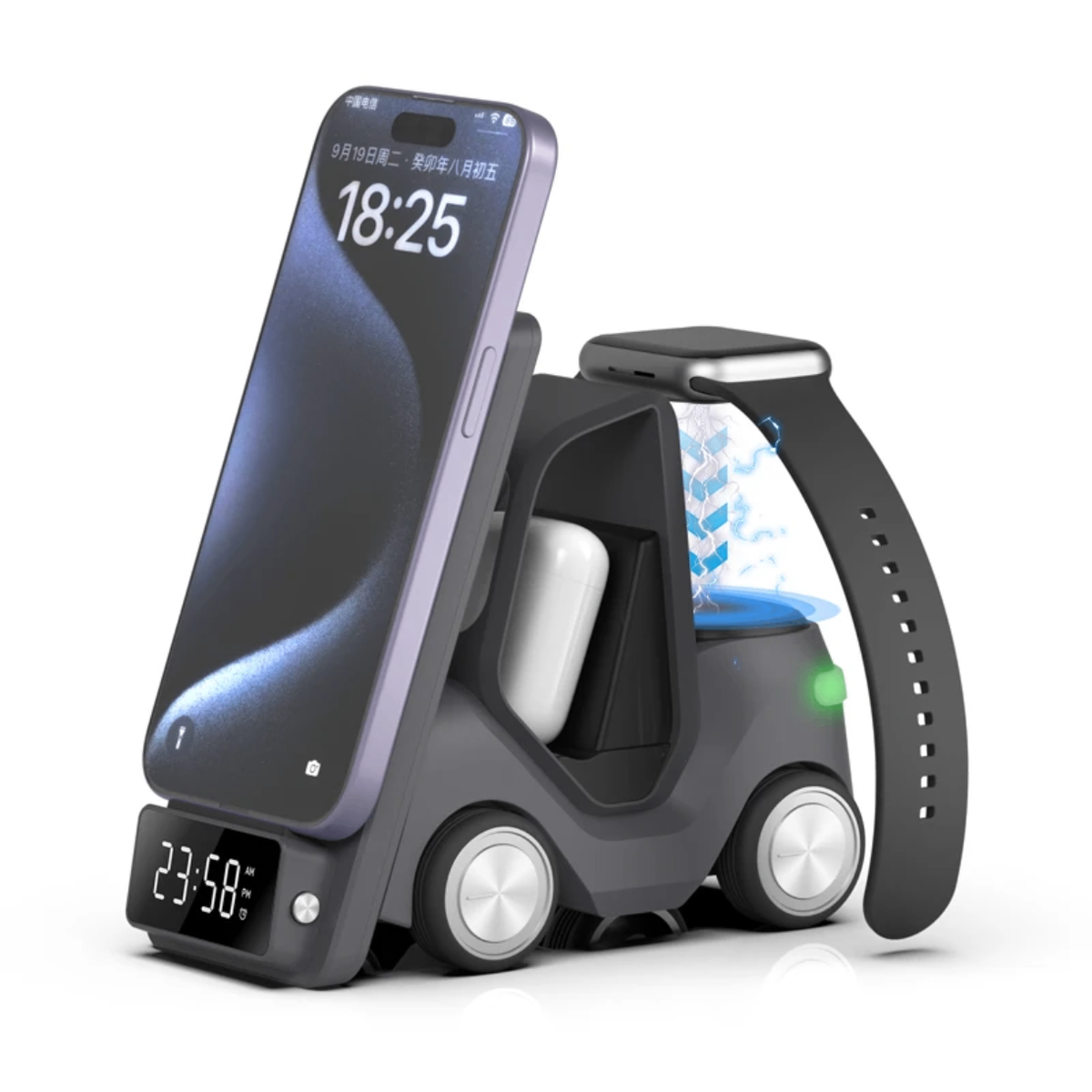 Station de Charge 3-en-1