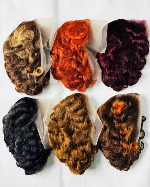 Perruques ondulées premium