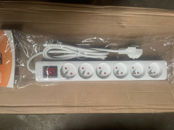 Multiprise 6 Prises Avec Interrupteur
