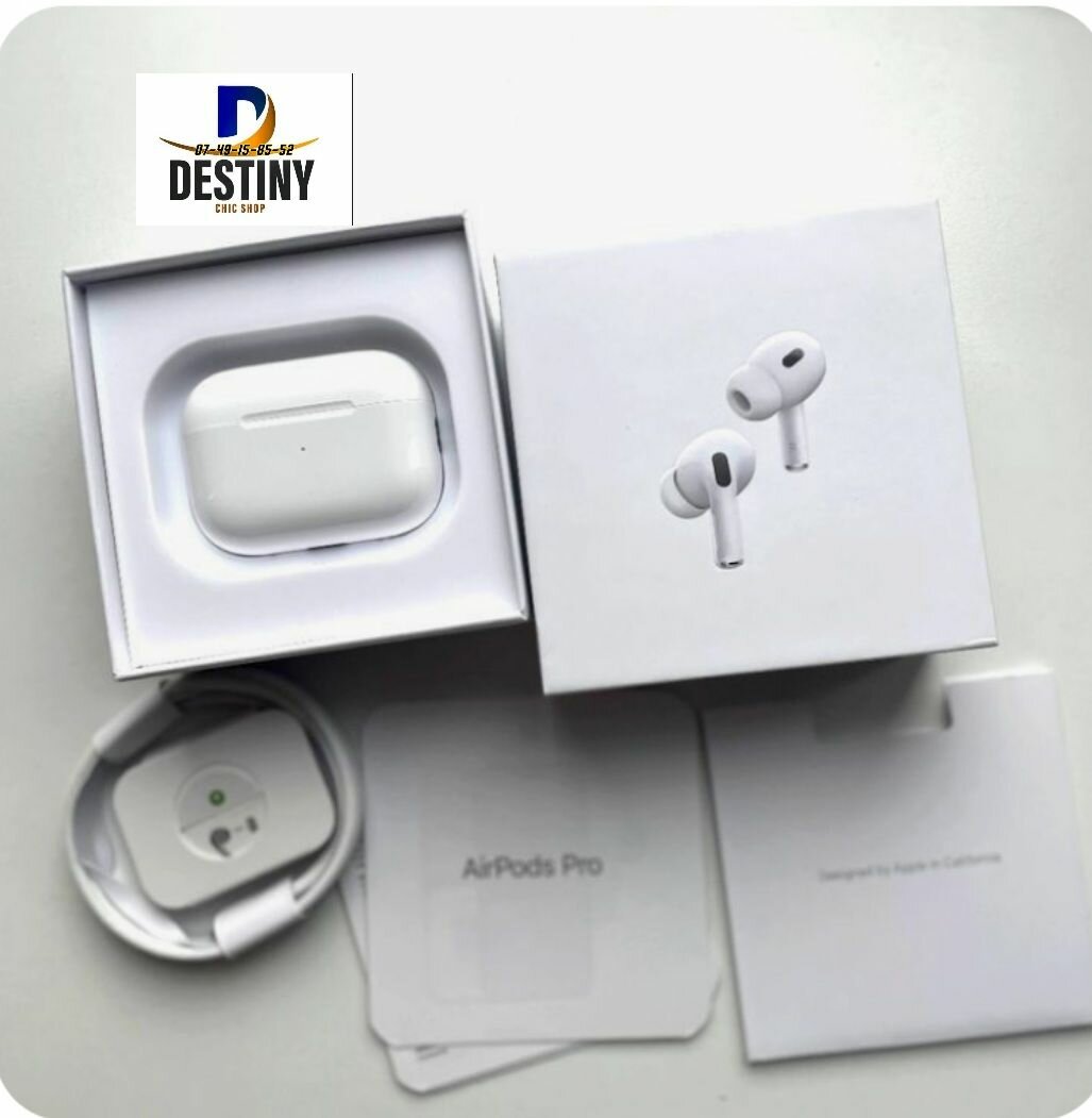 Airpods pro 2 nouvelle génération certifié CE pure bass