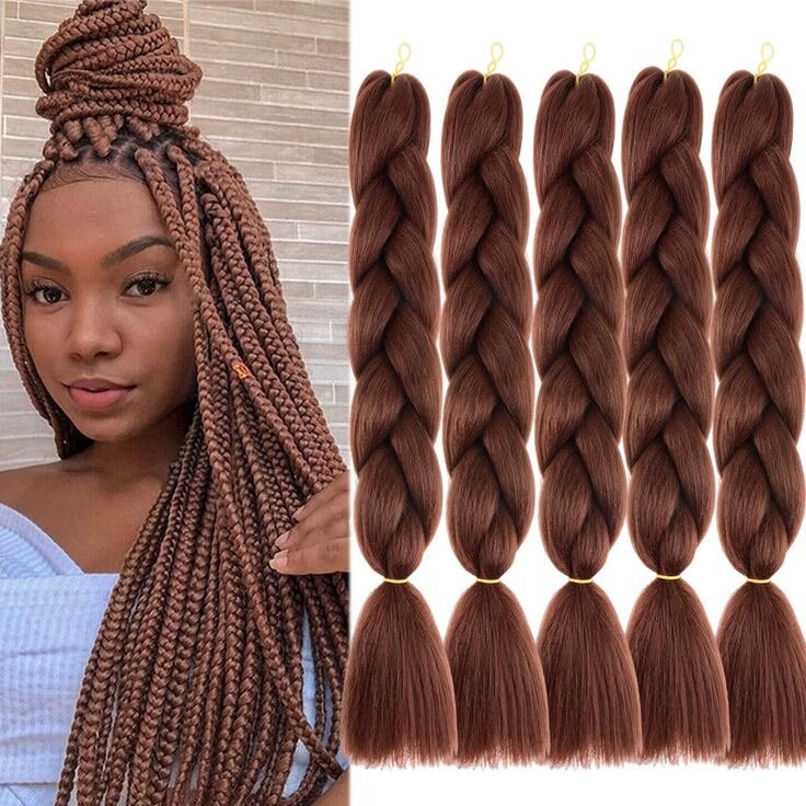 Mèches jumbo braids