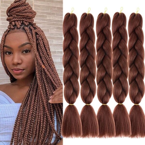Mèches jumbo braids