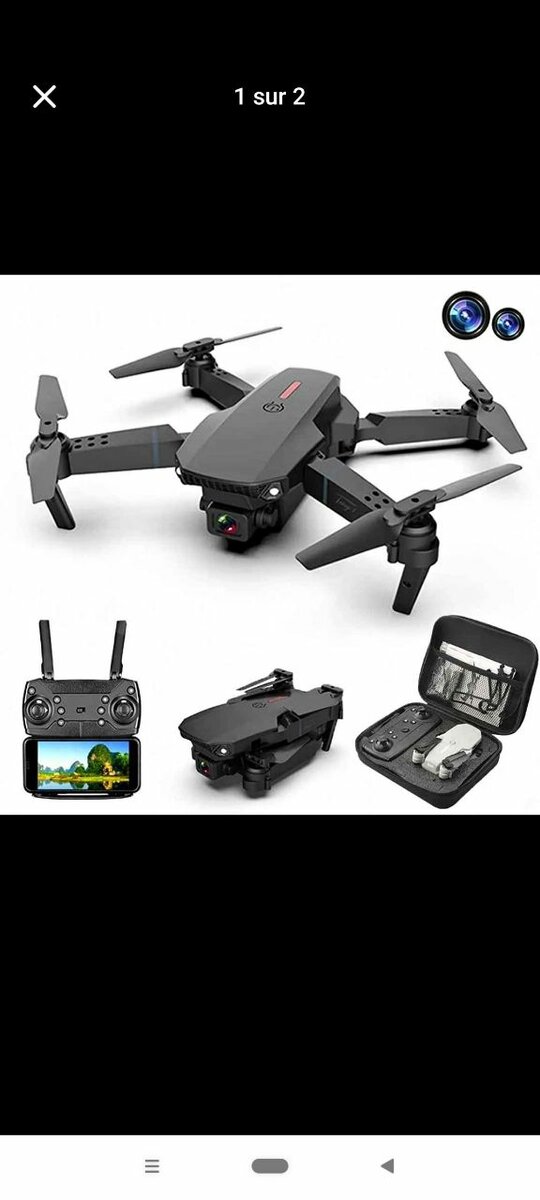 Mini Drone Caméra HD Pliable