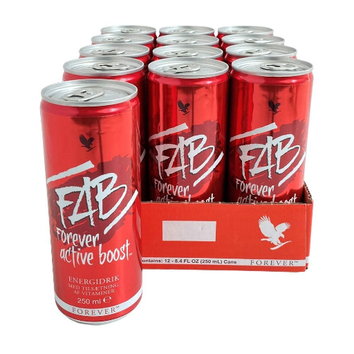 Pack de 12 Boissons Énergétiques FAB