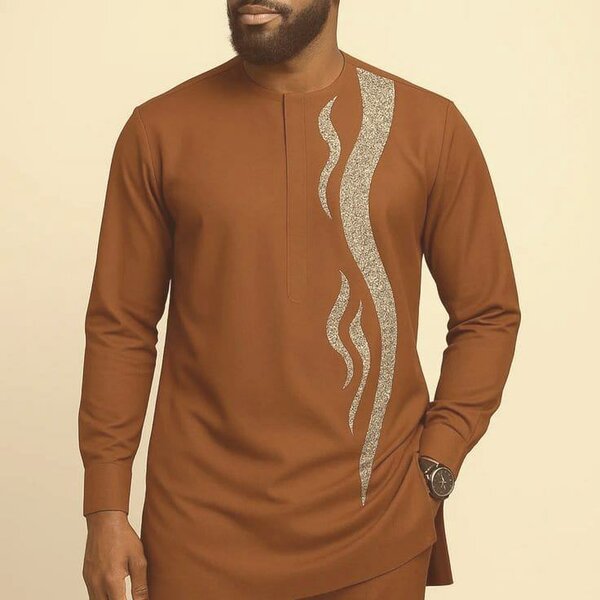 Ensemble Africain Élégant Homme