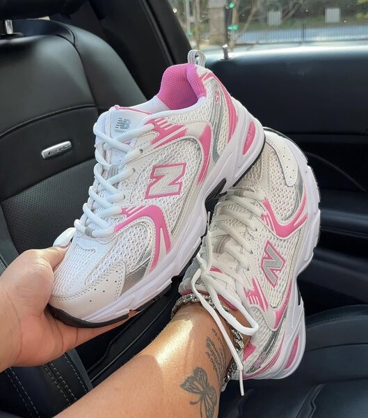 Baskets Femme Confort Rose