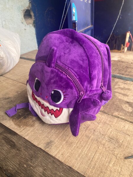 Kids Plush Shark Backpack