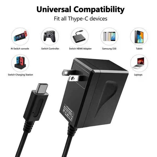 Chargeur Switch Type-C USB