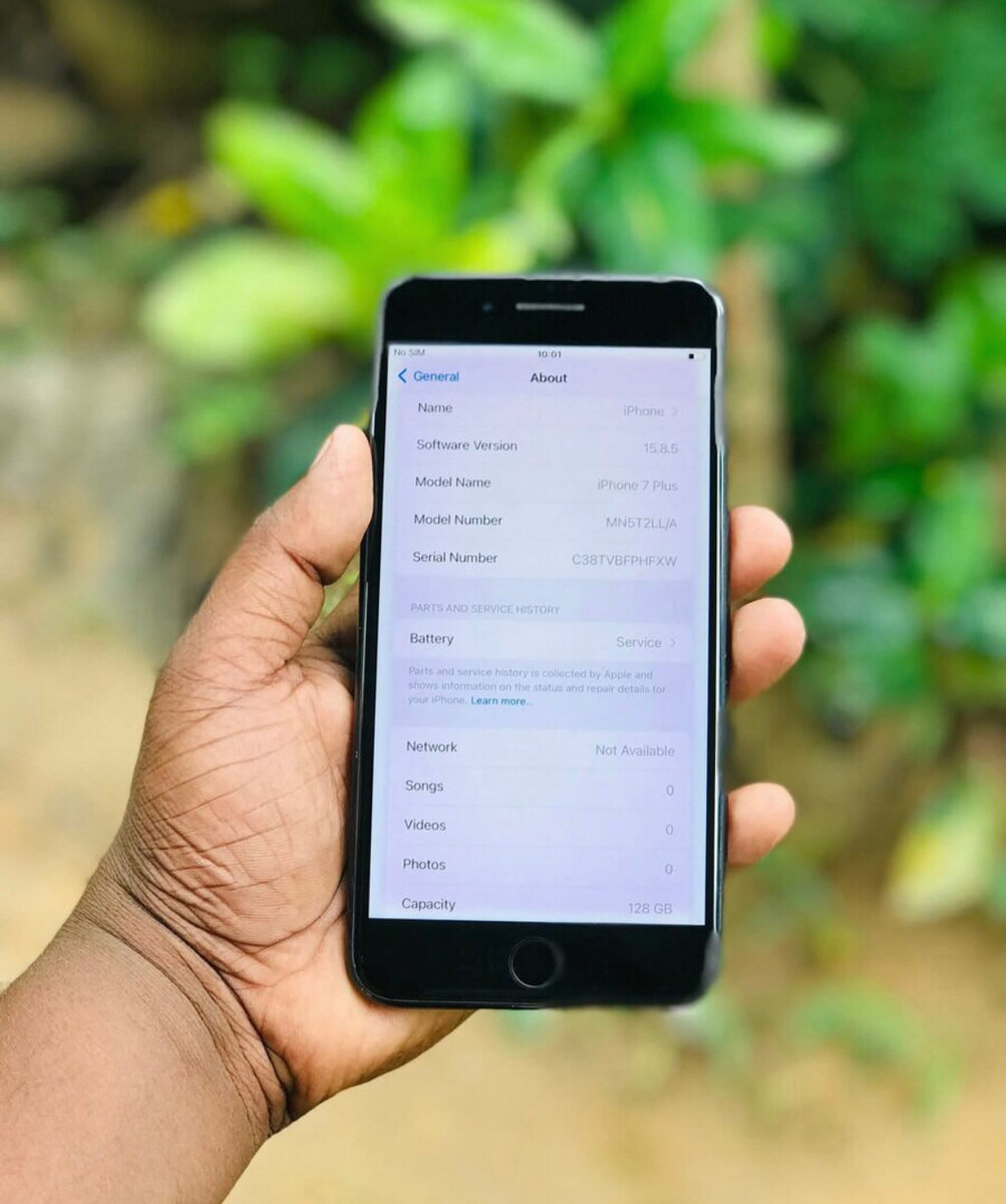 iPhone 7 Plus 128GB Noir