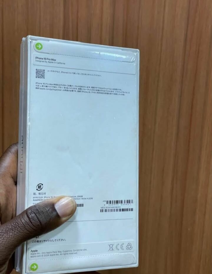 iPhone 16Pro Max 256 Go