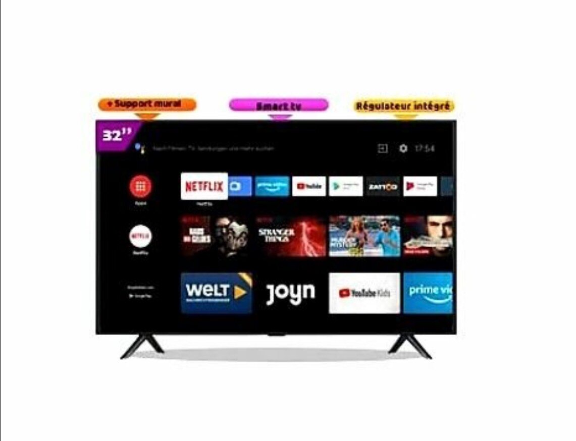 Télévision LED Smart 32" HD