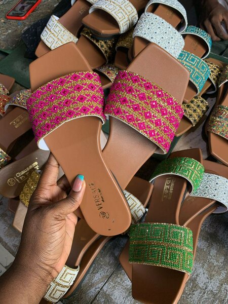 Sandales Femme Ornementées