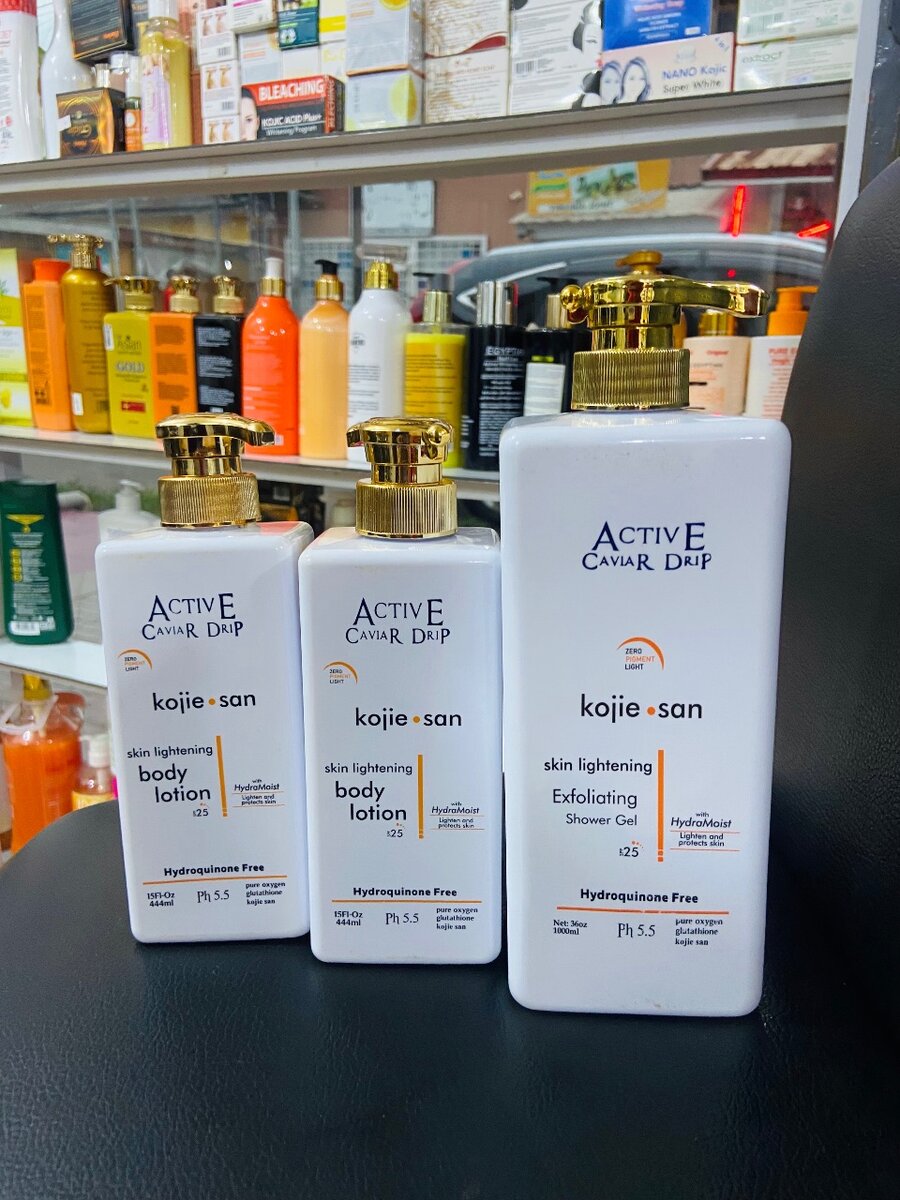 Active Drip lotion and shower Gel