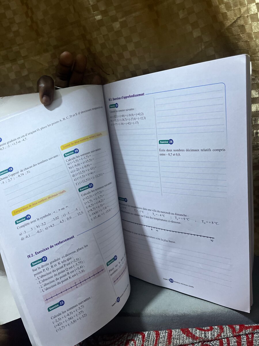 Livre Maths 6e Exercices