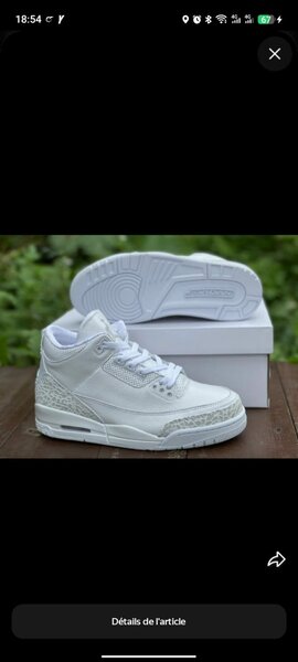 Baskets blanches en cuir